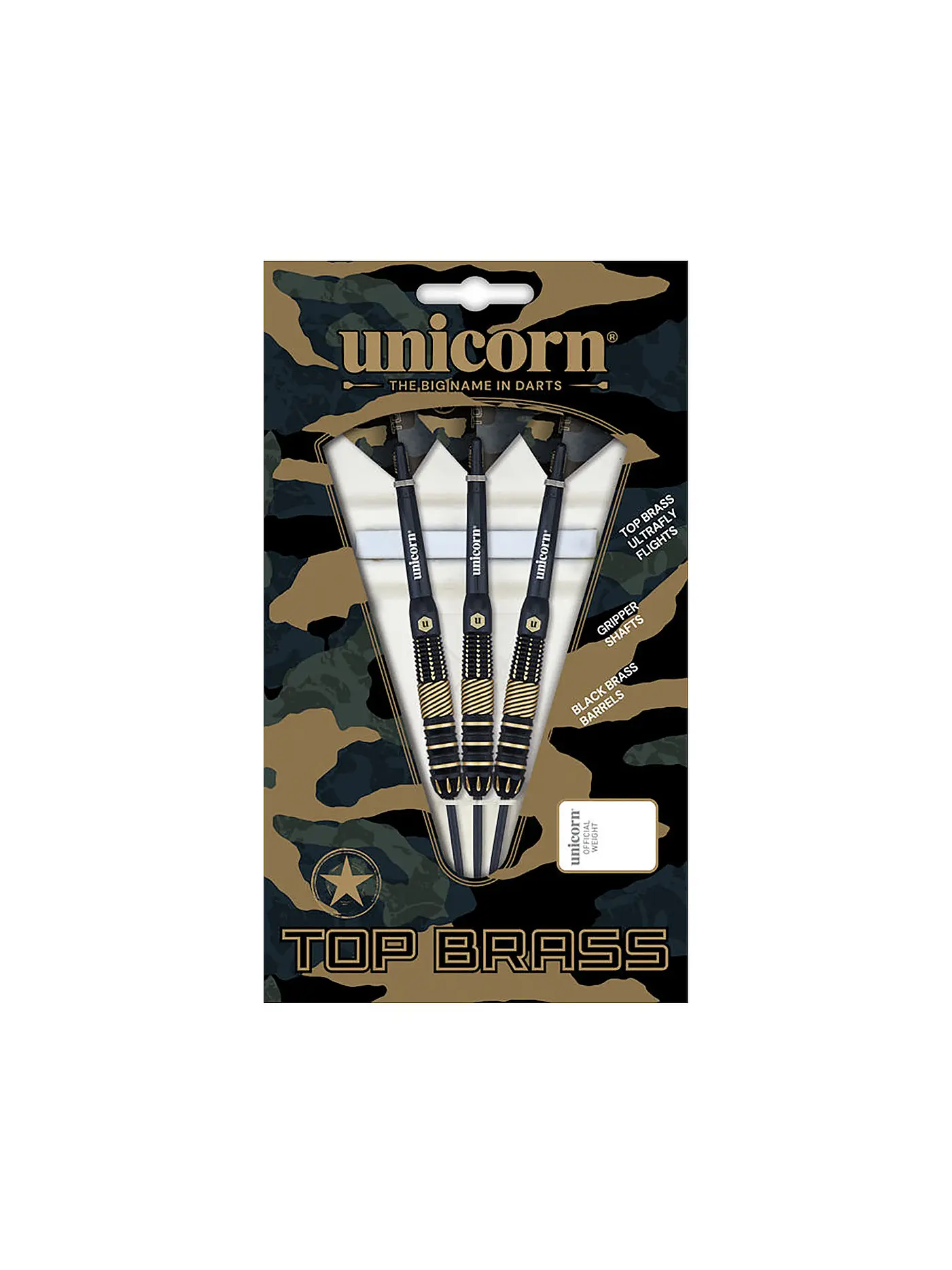 UNICORN | Dartpfeil Top Brass 19g | 